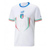 Billiga Italien Borta fotbollskläder 2022 Kortärmad